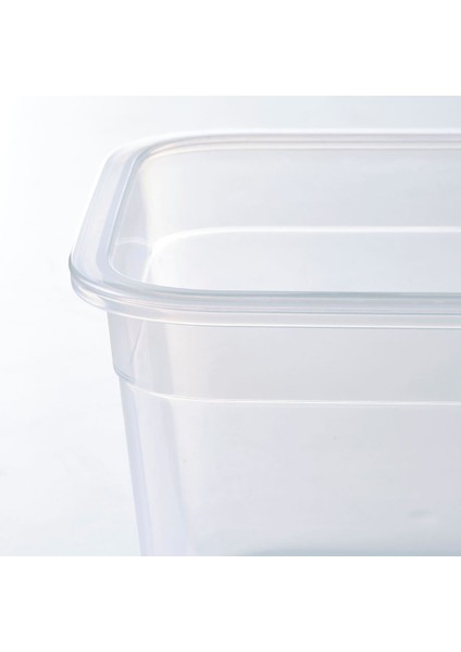 Plastik Saklama Kabı, Plastik, 2 Lt, Dikdörtgen fırsatları