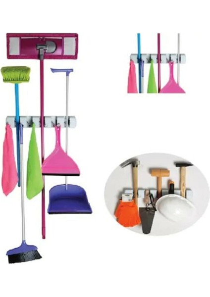 Beyaz Paspas Askısı Duvar Askı Aparatı Sihirli Tutamaç fiyatları