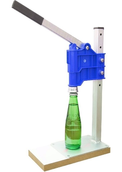 Mavi Şişe Kapatma Aleti ve 200 Kapak Hediye, Kolay ve Pratik Kullanım