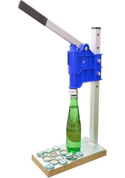 Mavi Şişe Kapatma Aleti ve 200 Kapak Hediye, Kolay ve Pratik Kullanım modelleri