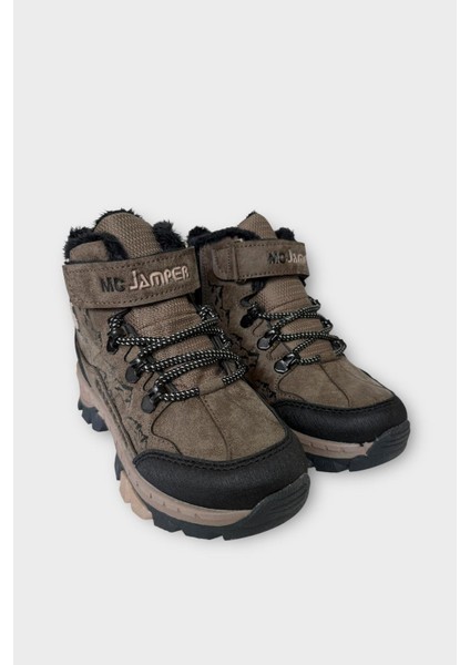 Çocuk Içi Kürklü Fermuarlı Outdoor Bot Vizon fırsatları