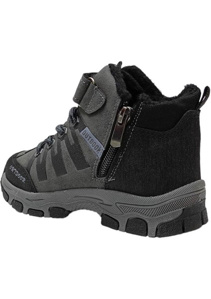 Içi Kürklü Çocuk Bot (31-35) Füme modelleri