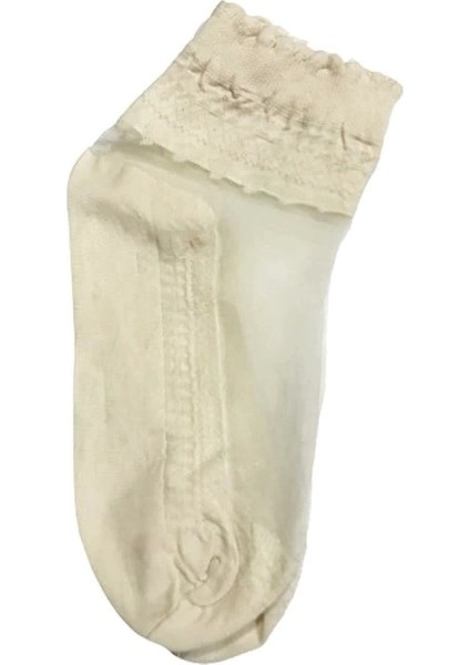 Kadın Kilim Desen Soket Beyaz fiyatları