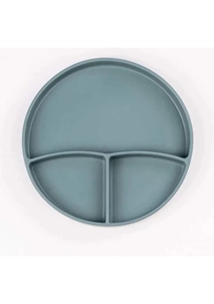 Yeşil 3’lü Silikon Yemek Seti – Önlük + Diş Kaşıyıcılı Kaşık + Vakumlu Tabak fırsatları