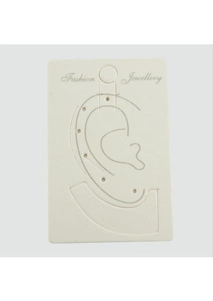 Kıkırdak Küpe Kartı Küçük 100 Adet