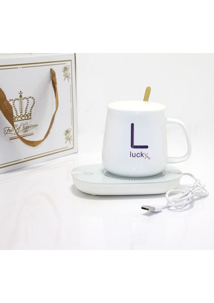 Beyaz Porselen Elektrikli Isıtıcı ve Kaşıklı Sıcak Tutucu Bardak modelleri