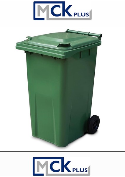 Yeşil 240 Litre Plastik Çöp Konteyneri, Isıya Dayanıklı, Çift Kapaklı, Hafif ve Dayanıklı fiyatları