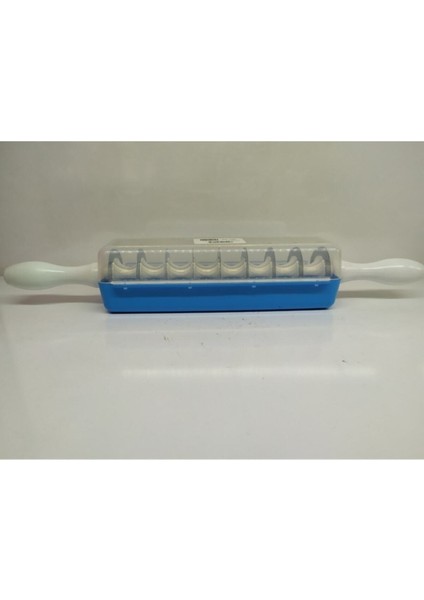 Çelik Bıçaklı Mantı Kesme Merdanesi, 9 Bıçaklı, Çok Amaçlı Kesme Aleti