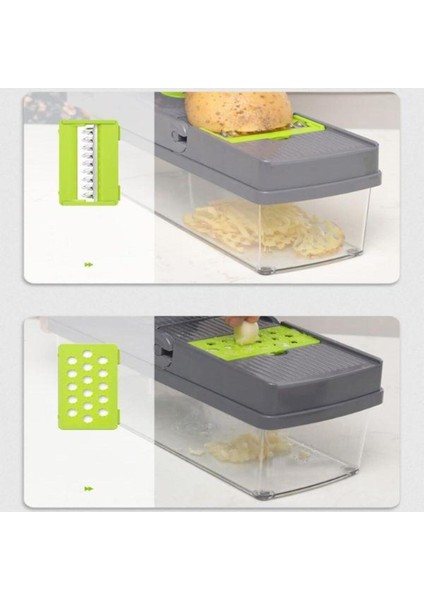 Çok Fonksiyonlu Kesme ve Doğrama Seti, Kahverengi, Pratik ve Çok Amaçlı Kullanım modelleri