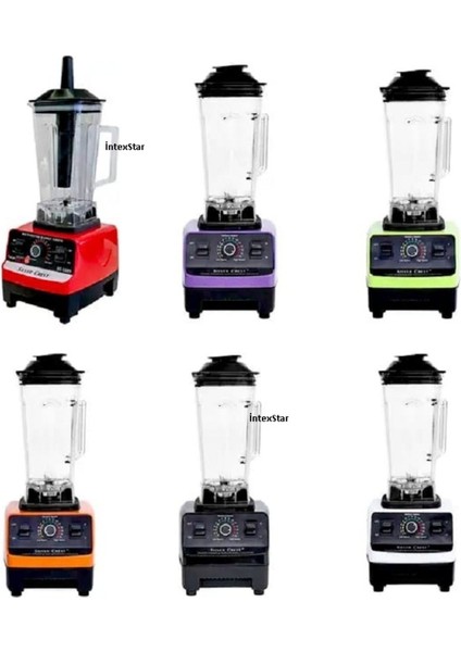 Güçlü 7200W 2,5l Çift Sürahili Buz Kırıcı Öğütücü Beyaz