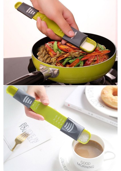 Ayarlanabilir Ölçüm Kaşığı, Hassas ve Kolay Kullanımlı Besin Takviyesi Ölçüm Aracı