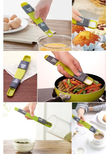 Ayarlanabilir Ölçüm Kaşığı, Hassas ve Kolay Kullanımlı Besin Takviyesi Ölçüm Aracı fırsatları