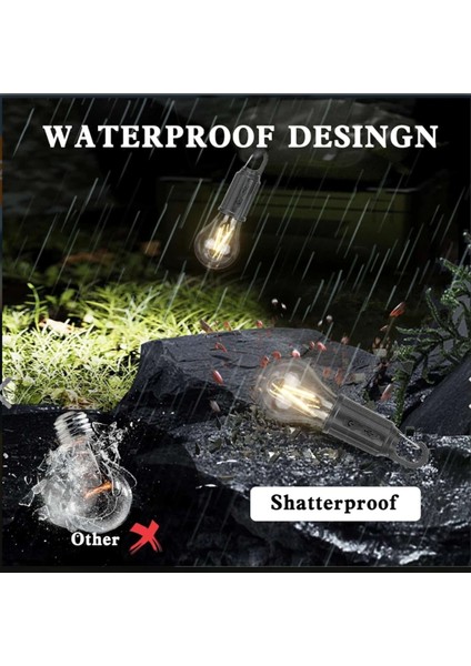 Şarjlı Kamp Işığı, 3 Aydınlatma Modu, Düşük Orta Yüksek, Taşınabilir ve Kullanışlı modelleri