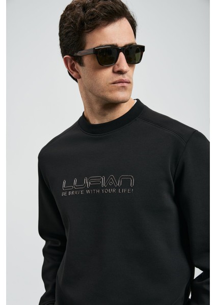 Luther Erkek Sweatshirt 112030171,SIYAH,L fırsatları
