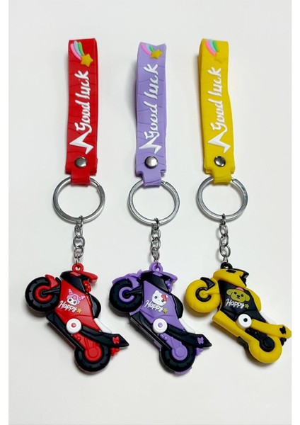 Motor Silikon Anahtarlık