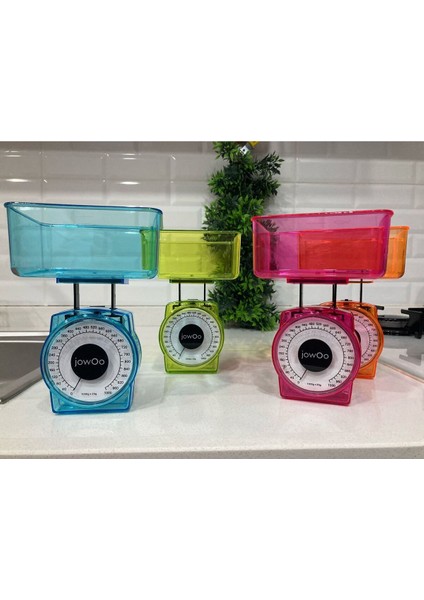 Mutfak Tartısı 1kg, Mavi Renkli, Hassas Ölçüm, Kolay Kullanım
