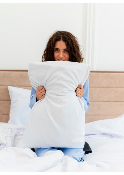 2 Adet Standart Boy 50X70 Anti-Alerjik Silikon Yastık | Makinede Yıkanabilir Dolgun Uyku Yastığı modelleri