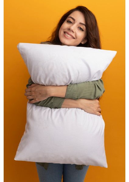 2 Adet Standart Boy 50X70 Anti-Alerjik Silikon Yastık | Makinede Yıkanabilir Dolgun Uyku Yastığı fırsatları