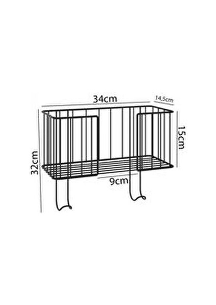 Ütü Masası Düzenleyici Askı Paslanmaz Metal Malzeme ile Modern Görünüm Sunar fırsatları