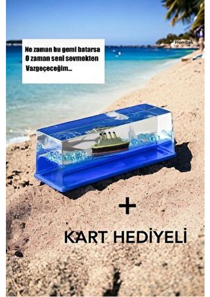 Titanic Model Batmayan Gemi Akvaryum İçin 3D Dekoratif Obje Evinize Değer Katar fırsatları