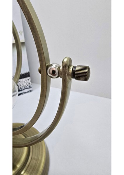 Eskitme Metal Hareketli Kum Saati Zarif Vintage Tasarım ile Evinizi Süsler