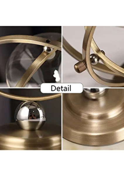 Eskitme Metal Hareketli Kum Saati Zarif Vintage Tasarım ile Evinizi Süsler