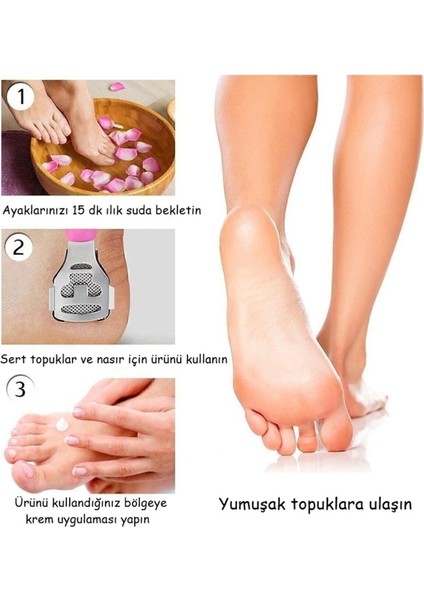 Nasır Kesici Topuk Rendesi Seti 7168191 fırsatları