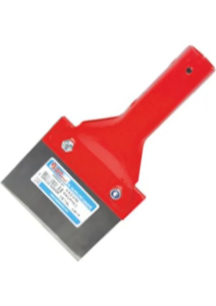Kırmızı Metal Gövdeli Kazıma Raspası 10 Cm, Dayanıklı ve Pratik Kullanımlı