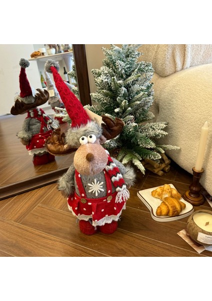 Yeni Elk Bebek Ayakta Geyik Bebek Noel Tatil Vitrin Süslemeleri (Yurt Dışından) fiyatları