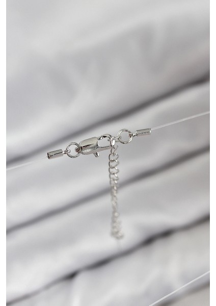 Misineli Yıldız Model Gümüş Renk Hayalet Kolye - TJ-BKO10504 fiyatları