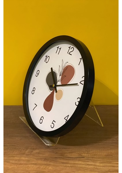 30 cm Gerçek Camlı Akar Saniyeli Tasarım Duvar Saati 7176721 fiyatları