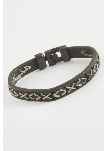 Ipli Kaliteli Suni Deri Bileklik