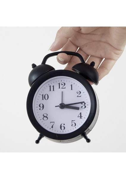 Søtrund Mini Boy Akar Saniyeli Alarmlı Masa Saati - Çalar Saat Siyah 7169851 modelleri