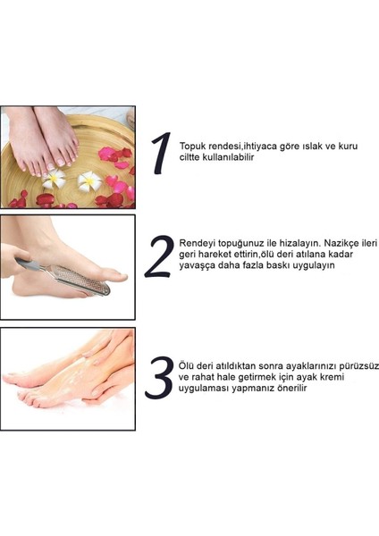 Absolute Paslanmaz Çelik Profesyonel Topuk Rendesi Törpü 7167771 indirimleri