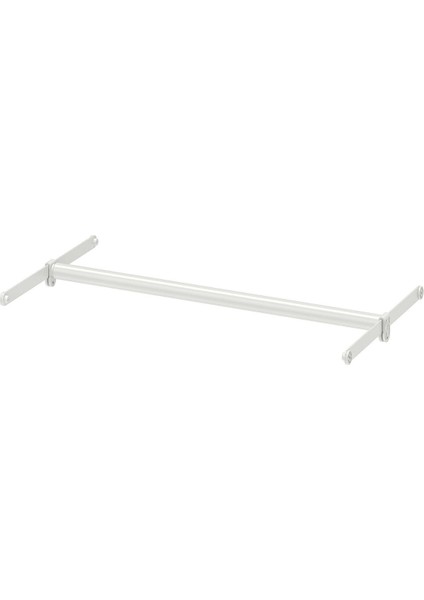 Ayarlanabilir Askı Borusu, Beyaz, 60-100X40 cm