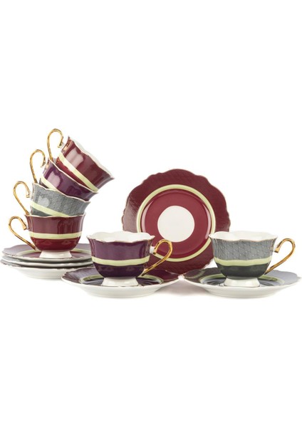 Romantic 6’Lı Kahve Fincanı Seti 90 Cc fiyatları