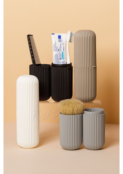 4'lü Set Seyahat Tipi Aksesuar Taşıma Kabı Gözlük Diş Fırçası Diş Macunu Saklama Kutusu 7169891 fiyatları