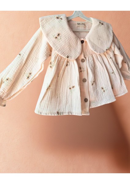 Kız Bebek Peluş Yelekli Bebe Yaka Takım fırsatları