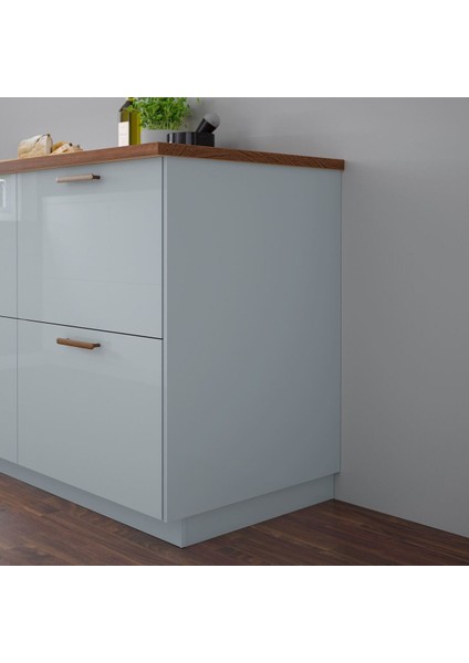 Kaplama Paneli, Parlak Cila Açık Gri-Mavi, 62X220 cm modelleri