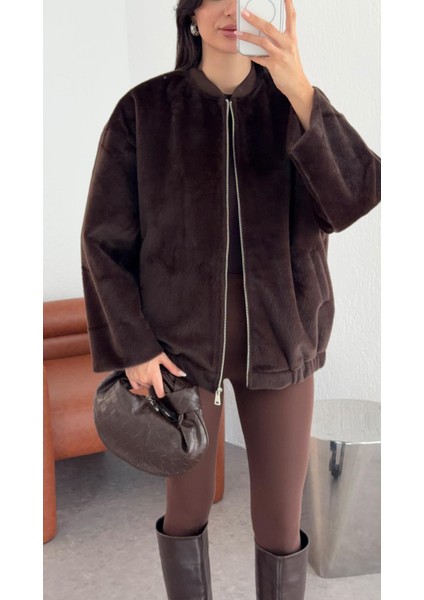 Kahverengi Premium Bomber Ceket fırsatları