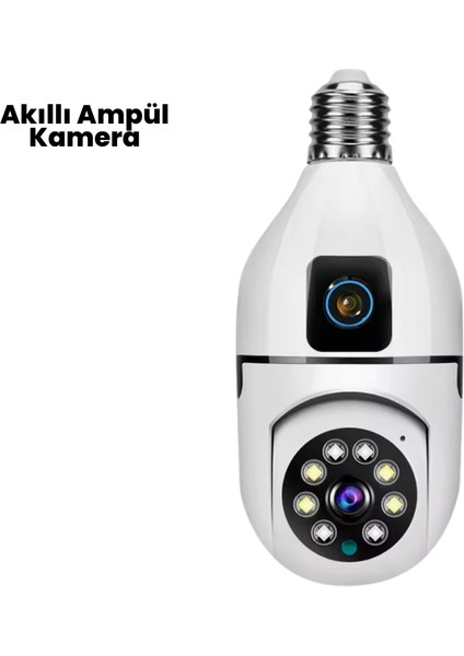 1080P Wifi Ampul Kamerası