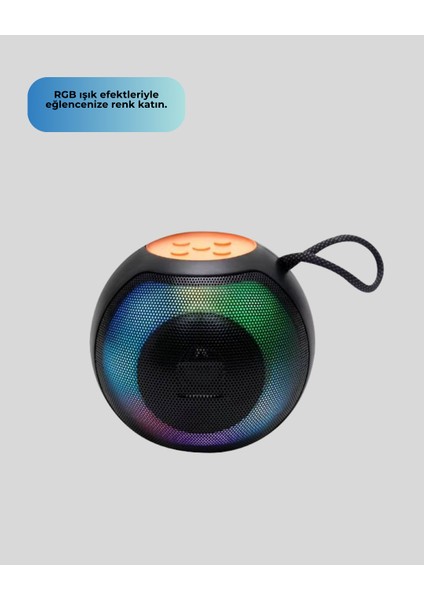 Rgb LED Işıklı Güçlü Baslı Kablosuz Hoparlör modelleri