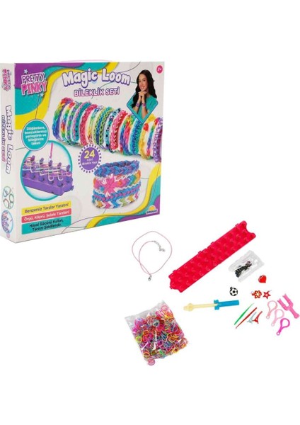 Nessiworld 4716 Sun-Yfn-Prp-Hobi Set Magıc Loom Bileklik Seti