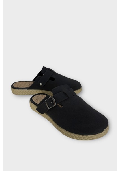 Kemerli Tokalı Nubuk Kadın Ev Terliği Siyah fiyatları