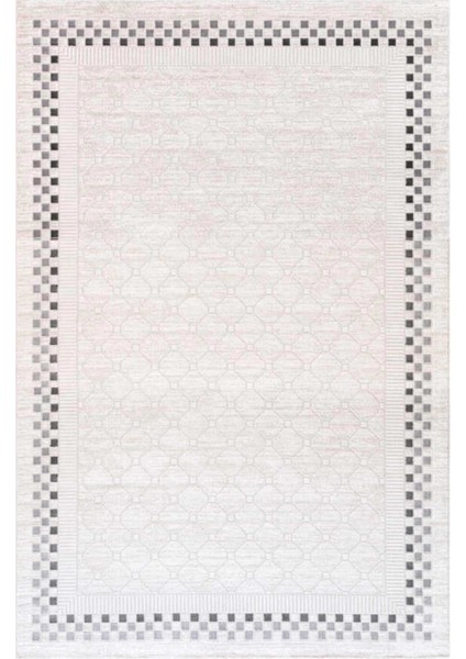 Vento Fildişi Halı Yumuşak Oturma Odası Salon Çocuk Odası Mutfak Halısı P1201