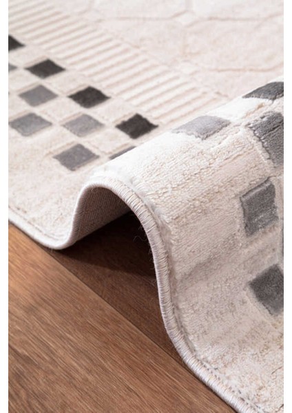 Vento Fildişi Halı Yumuşak Oturma Odası Salon Çocuk Odası Mutfak Halısı P1201 fırsatları