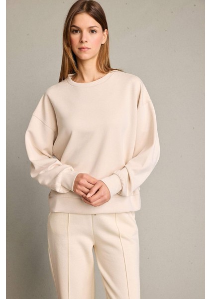 Bisiklet Yaka Modal Sweatshirt G2913AX25AU modelleri