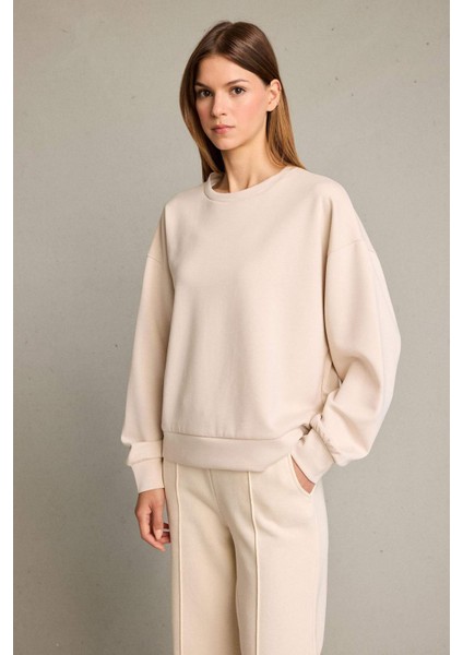 Bisiklet Yaka Modal Sweatshirt G2913AX25AU fırsatları