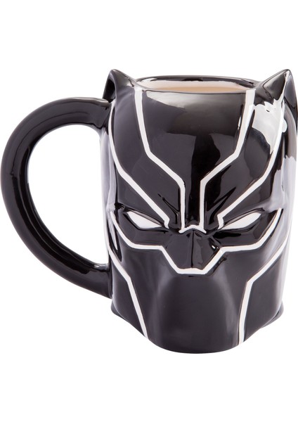 3D Black Panter Kupa Bardak