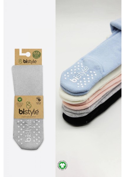 Bistyle Kaymaz Basic Külotlu Çorap 50501 Gri